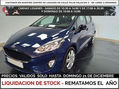 Negro Usado 2021 Ford Fiesta Trend Berlina | 10.990 € (Precio justo)