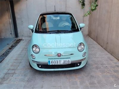 Verde Usado 2015 Fiat 500 Lounge Berlina | 7900 € (Precio justo)