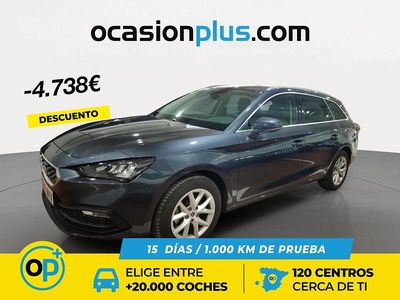 Usado Seat Leon Style 116 CV (85 kW) 2025 Gris / plata Familiar