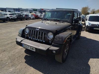 Usado Jeep Wrangler Sahara 200 CV (147 kW) 2018 Negro SUV