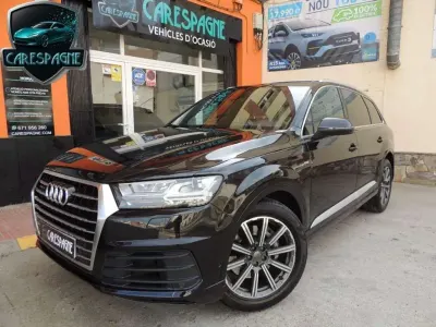 Usado Audi Q7 S-Line 272 CV (200 kW) 2015 Negro SUV