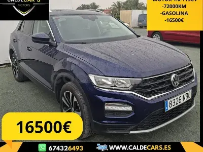 Usado VW T-Roc Advance 115 CV (84 kW) 2020 Azul SUV