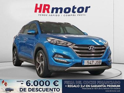 Azul Usado 2016 Hyundai Tucson SUV | 16.940 € (Un poco caro)