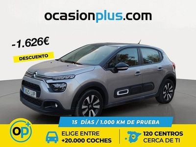 Gris Usado 2021 Citroën C3 Feel Berlina | 9750 € (Precio justo)