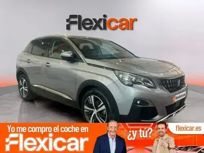 Usado Peugeot 3008 Active 130 CV (95 kW) 2019 Gris SUV