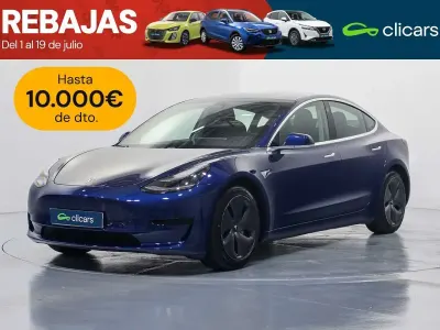 Usado Tesla Model 3 Standard Range 239 kW (325 CV) 2020 Azul Berlina