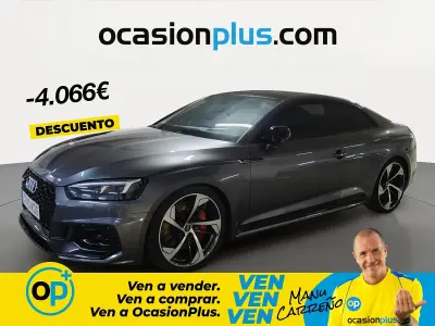 Usado Audi A5 450 CV (330 kW) 2017 Gris Coupe
