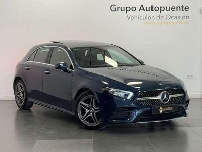 Usado Mercedes A220 AMG 150 CV (110 kW) 2019 Azul Berlina