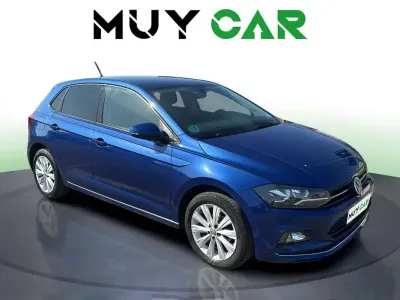 Usado VW Polo Sportline 95 CV (69 kW) 2018 Azul Utilitario