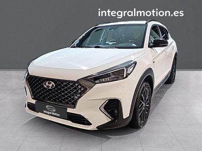 Usado Hyundai Tucson N Line 136 CV (100 kW) 2019 Blanco SUV