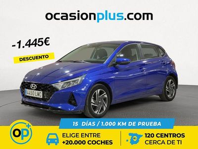 Azul Usado 2020 Hyundai i20 Berlina | 15.900 € (Precio justo)