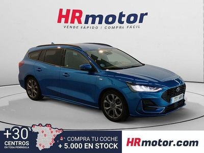 Azul Usado 2024 Ford Focus ST-Line Familiar | 20.990 € (Precio justo)