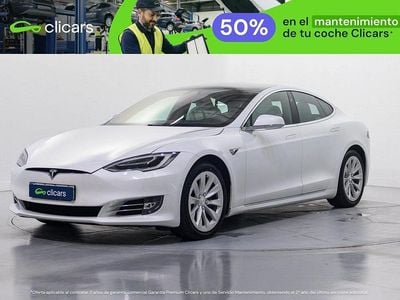 Usado Tesla Model S Long Range AWD 580 kW (789 CV) 2020 Blanco Utilitario
