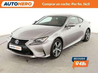 Usado Lexus RC300h Luxury Line 223 CV (164 kW) 2017 Gris Coupe