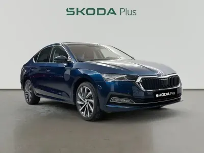 Begagnad Skoda Octavia Style 204 HK (150 kW) 2022 Blå Sedan