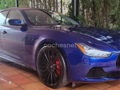 Usado Maserati Ghibli 410 CV (301 kW) 2017 Azul Berlina