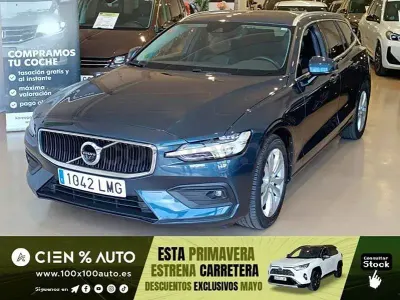 Brugt Volvo V60 Momentum 197 HK (144 kW) 2021 Blå Stationcar