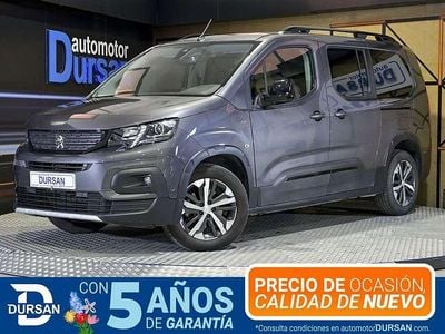 Usado Peugeot Rifter GT 131 CV (96 kW) 2022 Gris Monovolumen