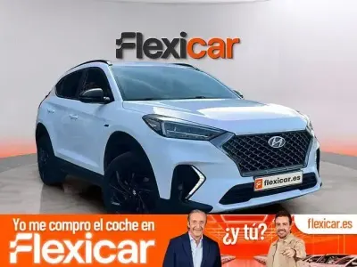 Usado Hyundai Tucson N Line 136 CV (100 kW) 2020 Blanco SUV