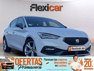 Usado Seat Leon FR 150 CV (110 kW) 2021 Blanco Berlina