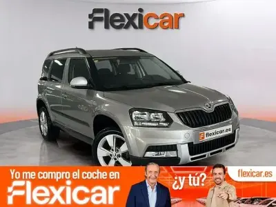 Usado Skoda Yeti Active 105 CV (77 kW) 2015 Gris SUV