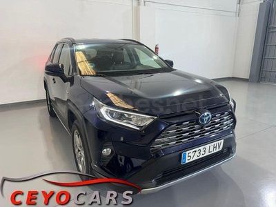 Usado Toyota RAV4 Hybrid Active 218 CV (160 kW) 2020 Azul SUV
