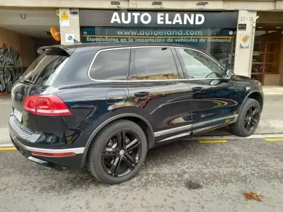 Usado VW Touareg R-line 262 CV (192 kW) 2017 Azul SUV