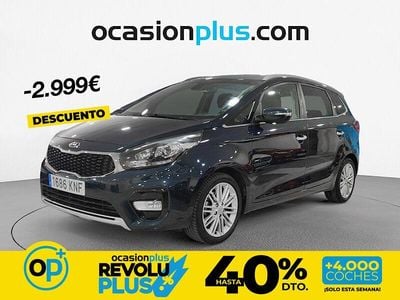 Usado Kia Carens 135 CV (99 kW) 2018 Azul Monovolumen