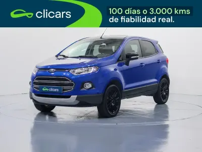 Usado Ford Ecosport Titanium 125 CV (91 kW) 2017 Azul SUV