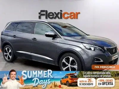 Usado Peugeot 5008 Active 130 CV (95 kW) 2018 Gris SUV