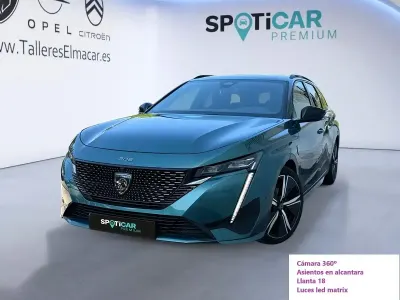 Usado Peugeot 308 GT 130 CV (95 kW) 2022 Azul Familiar