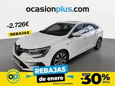 Blanco Usado 2022 Renault Mégane GrandTour Techno Familiar | 15.690 € (Precio justo)