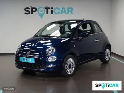 Usado Fiat 500 Dolcevita 70 CV (51 kW) 2023 Azul Berlina