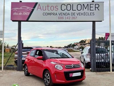 Usado Citroën C1 72 CV (52 kW) 2018 Rojo Utilitario