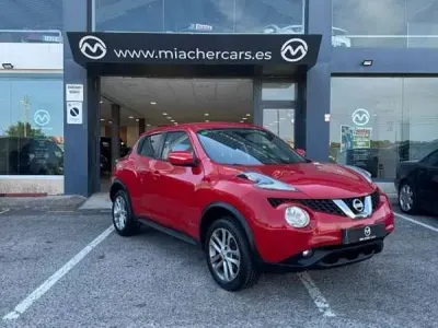 Usado Nissan Juke Acenta 110 CV (80 kW) 2018 Rojo SUV