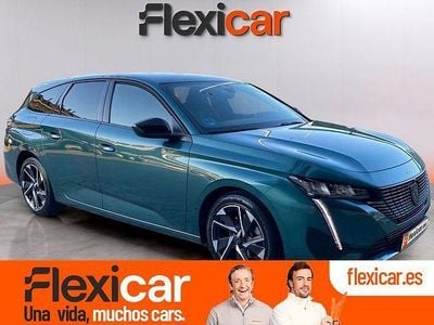 Usado Peugeot 308 SW Allure 130 CV (95 kW) 2022 Verde Familiar