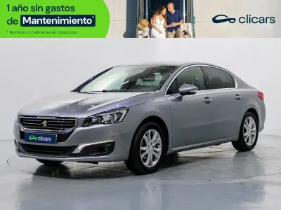 Usado Peugeot 508 Allure 120 CV (88 kW) 2017 Gris / plata Berlina