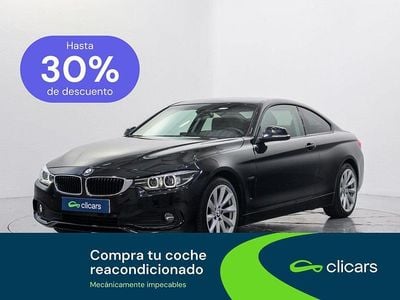 Usado BMW 420 190 CV (139 kW) 2017 Negro Coupe