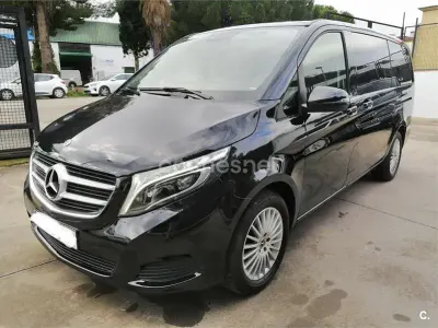 Käytetty Mercedes V220 Exclusive 163 HP (119 kW) 2019 Musta Tila-auto