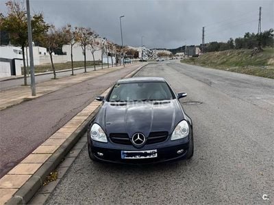 Azul Usado 2005 Mercedes SLK350 Descapotable | 10.999 € (Super precio)
