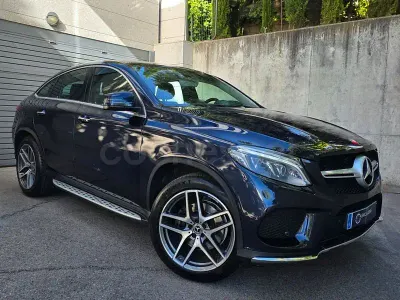 Usado Mercedes GLE350 258 CV (189 kW) 2018 Azul SUV