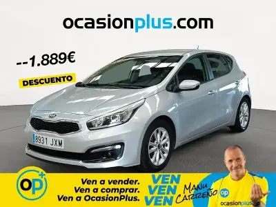 Usado Kia Ceed GT 90 CV (66 kW) 2017 Gris plata Utilitario