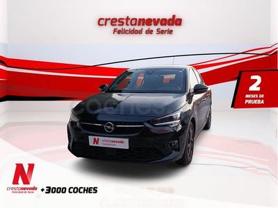 Usado Opel Corsa GS Line 100 CV (73 kW) 2022 Negro Utilitario