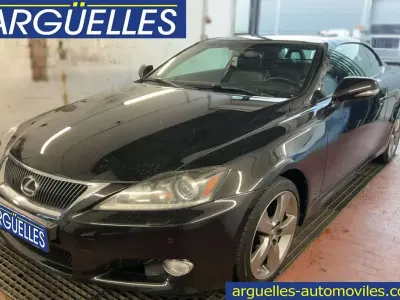 Usado Lexus IS250 Luxury Line 208 CV (152 kW) 2013 Negro Descapotable