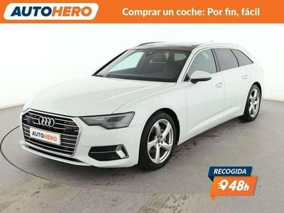 Blanco Usado 2021 Audi A6 Sport Familiar | 32.454 € (Buen precio)