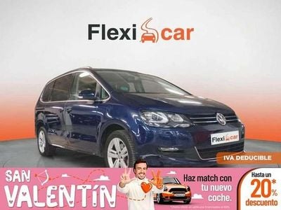 Usado VW Sharan Advance 150 CV (110 kW) 2020 Azul Monovolumen