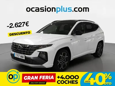 Usado Hyundai Tucson N Line 150 CV (110 kW) 2023 Blanco SUV