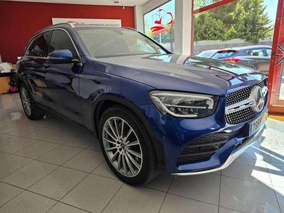 Usado Mercedes GLC220 170 CV (125 kW) 2021 Azul SUV