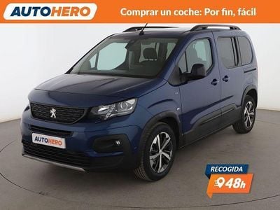 Azul Usado 2021 Peugeot Rifter GT Monovolumen | 19.499 € (Precio justo)