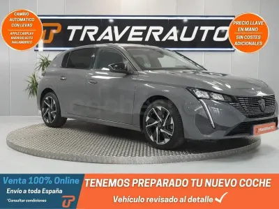 Usado Peugeot 308 Allure 130 CV (95 kW) 2024 Gris / plata Berlina